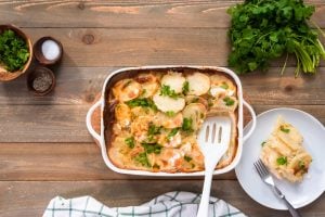 Scalloped potatoes