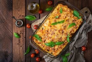 Skillet Lasagna with Basil Italian Sausage and Butternut Squash 2