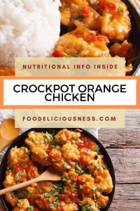 crockpot orange chicken pin