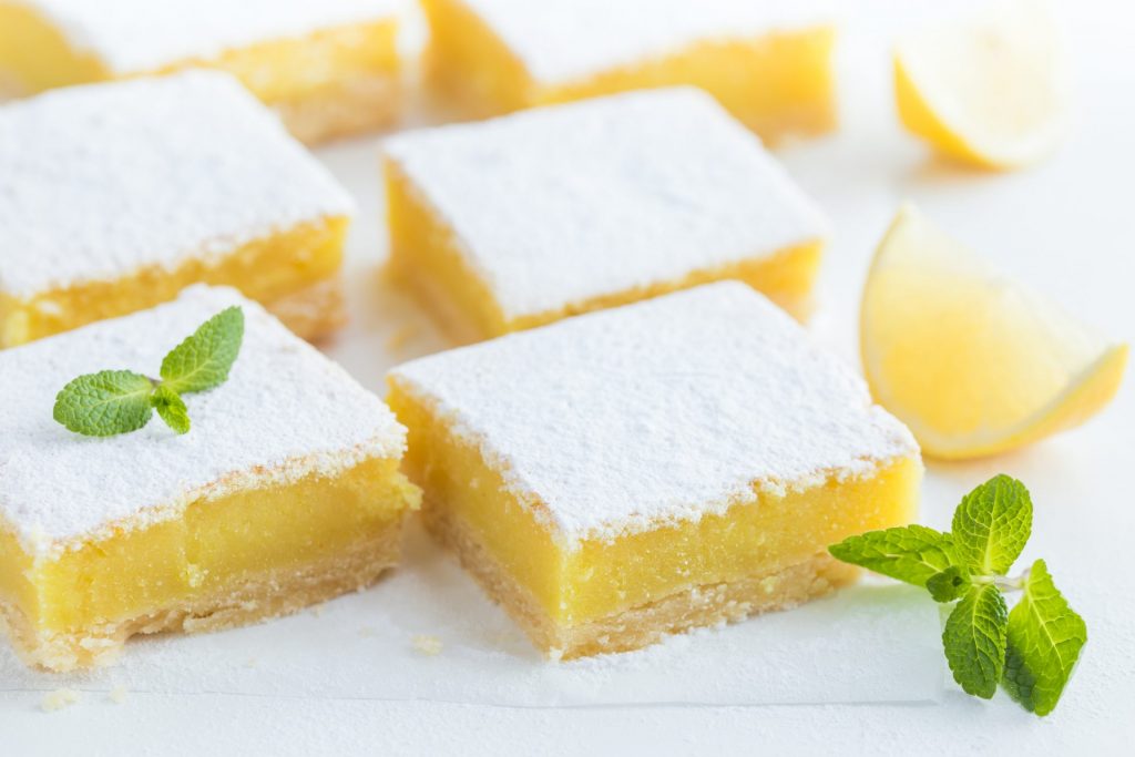 Lemon poke cake
