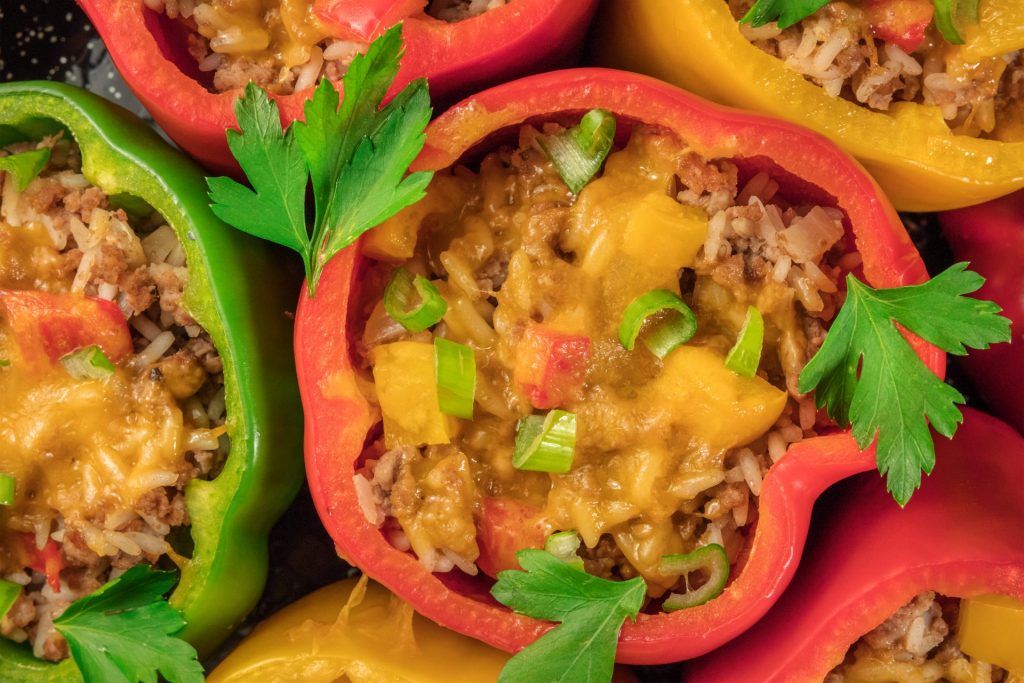 Mexican stuffed peppers recipe