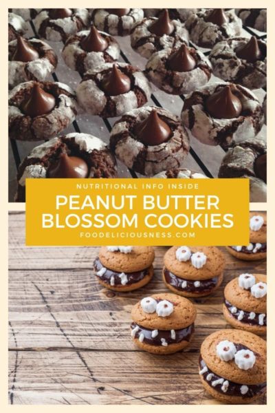Peanut butter blossom cookies