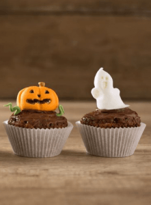 pumpkin-and-ghost-cupcake