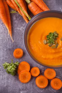 roasted carrot soup