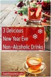 3 Delicious New Year Eve Non Alcoholic Drinks Pin