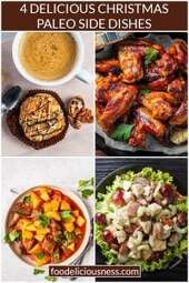 4 Delicious Christmas Paleo Side Dishes Pin