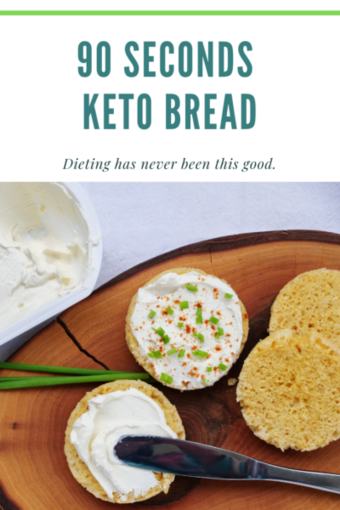 IN A HURRY AND WANT AN INSTANT BREAD?- Here is the perfect keto bread for you and it is super easy and will only take 90 seconds to bake. with just 4 or 5 simple ingredients and mix them up in a microwavable mug or ramekin, put in a microwave oven and set it to 90 seconds and you\'ll have one of the healthiest bread that you can make in a jiffy. #90secketobread #90secsket #almondbreadalmond #almondflourbread @foodeliciousness