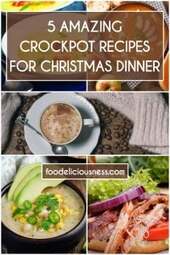 Awesome Christmas Dinner Crockpot Recipes Pin Image