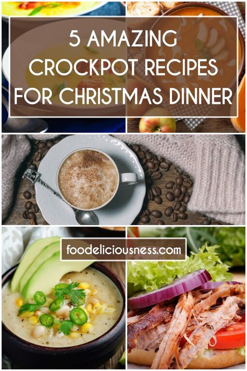 Awesome christmas dinner crockpot recipes pin image