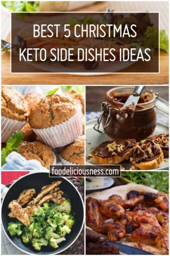 Best 5 christmas keto side dishes ideas pin