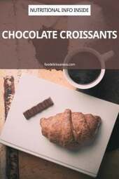 Delicious Chocolate Croissants Pin
