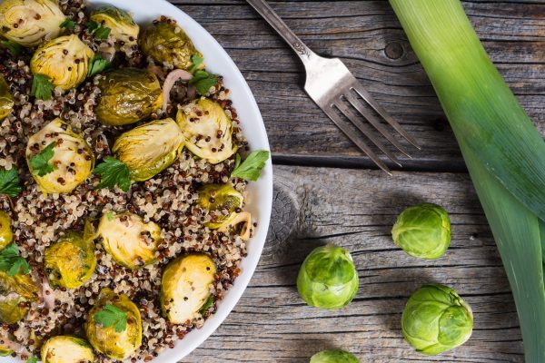 Healthy brussels sprouts