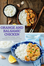 Orange and Balsamic Chicken pin