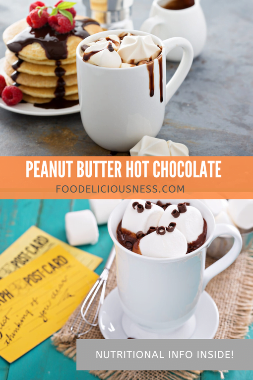 Peanut butter hot chocolate pin