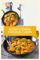 Slow Cooker Chicken Curry pin