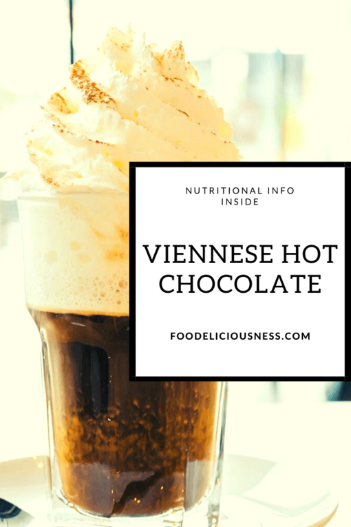 Viennese hot chocolate pin