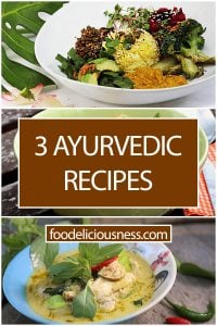 3 Ayurvedic Recipes Pin