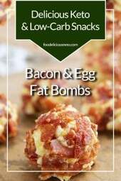 Bacon Egg Fat Bomb Pin