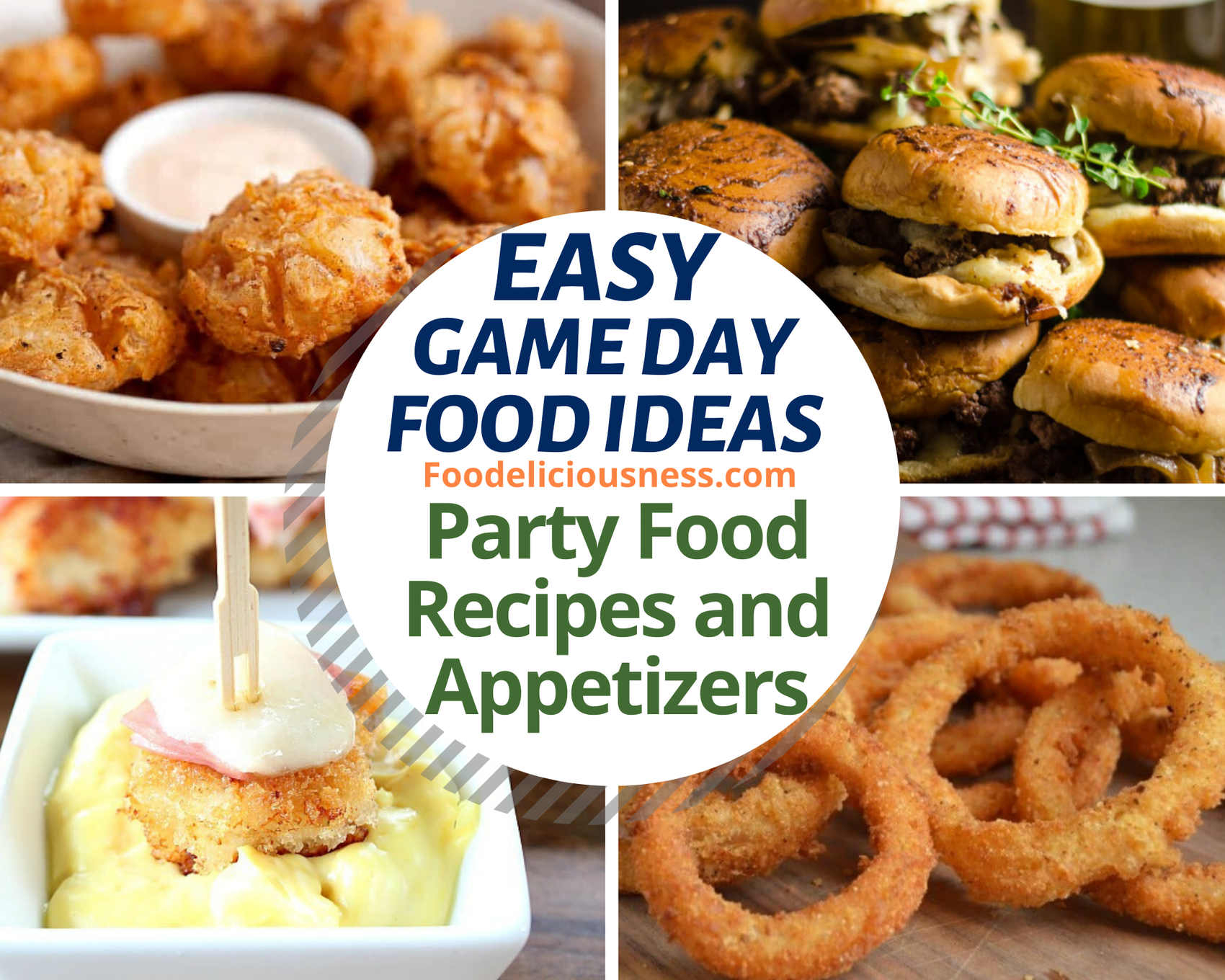 Easy Game Day Food Ideas 1 » Foodeliciousness