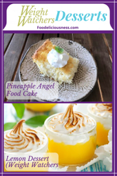 Pineapple Angel Food Cake and Lemon Dessert