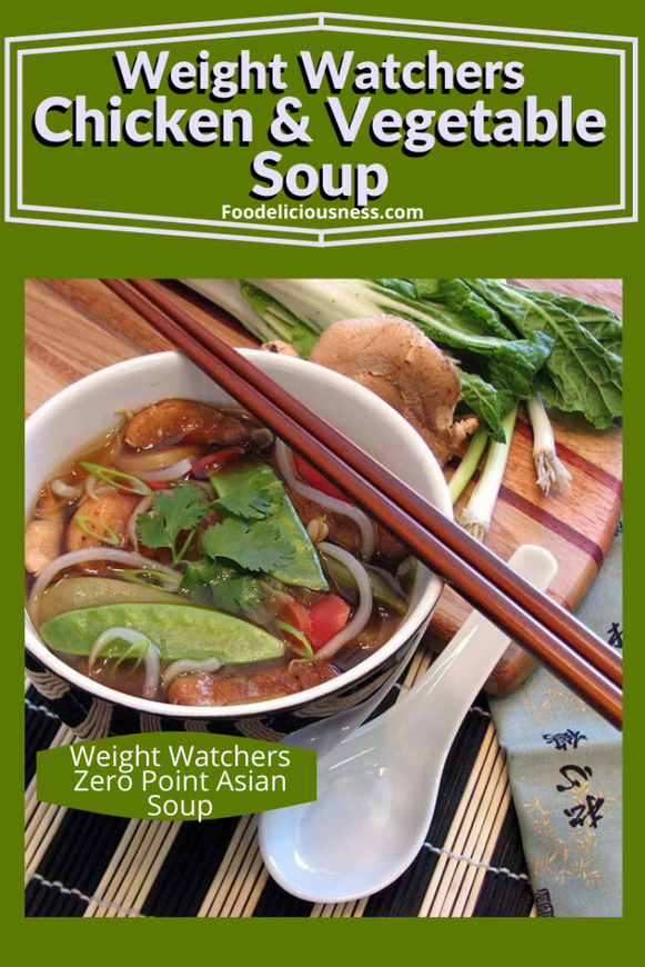 Weight watchers zero point asian soup
