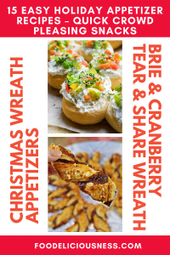 1 15 Easy Holiday Appetizer Recipes – Quick Crowd Pleasing Snacks