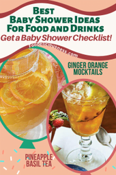 GINGER ORANGE MOCKTAILS AND PINEAPPLE BASIL TEA