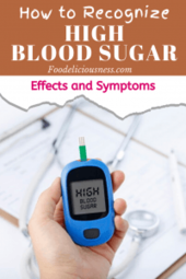 How To Recognize High Blood Sugar effects and symptoms