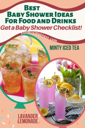 MINTY ICED TEA AND LAVANDER LEMONADE