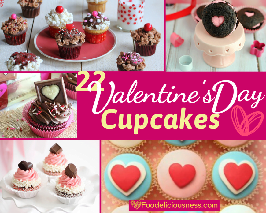 Valentines day cupcakes