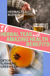 Herbal Tea Blends and DETOX TURMERIC GREEN TEA