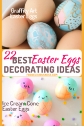 Graffity Art Easter eggs and Ice Cream Cone Easter Eggs