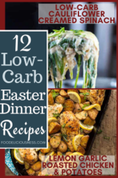 cauliflower creamed spinach and lemon garlic roasted chicken potatoes