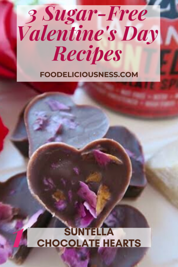 Sugar free valentines day recipe suntella chocolate hearts