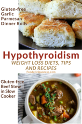 Gluten free Garlic Parmesan Dinner Rolls and Gluten free Beef Stew in Slow Cooker