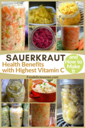 Sauerkraut Suoerfood with Highest Vitamin C and how to make it