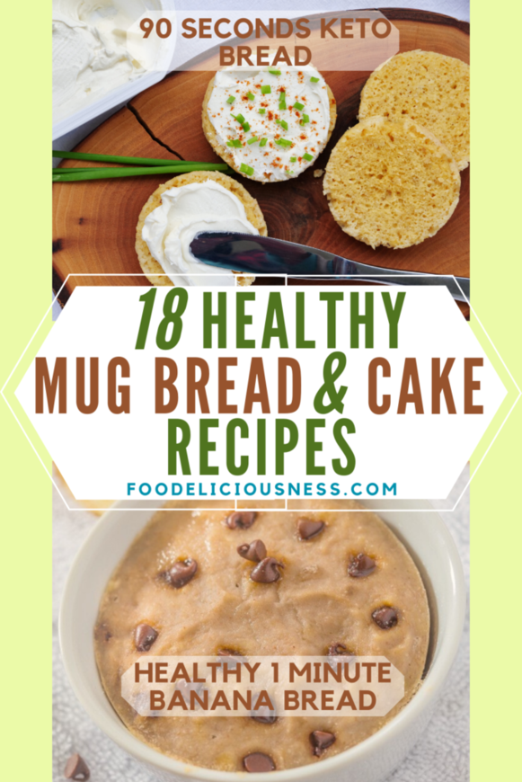 90 Seconds Keto Bread And Healthy 1 Minute Banana Bread Healthy mug breads and cakes 90 seconds keto bread and healthy 1 minute banana bread