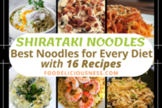 Shirataki Noodles with 18 Recipes
