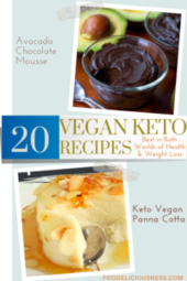 VEGAN KETO RECIPES Avocado Chocolate Mousse and Keto Panna Cotta Vegan