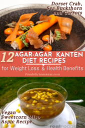 Dorset crab sea buckthorn and carrots and Vegan Sweetcorn Miso Aspic Recipe