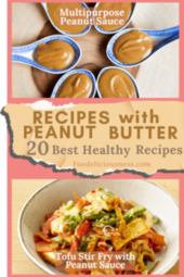 Multipurpose Peanut Sauce and Tofu Stir Fry with Peanut Sauce