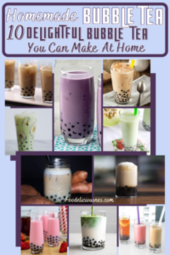 10 HOMEMADE BUBBLE TEA RECIPES 1