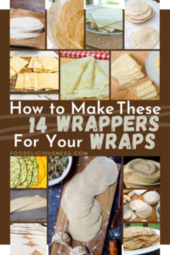 How to Make these 14 wrappers for your wraps