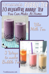 Ube Milk Tea and 3 Ways to make Bubble Tea