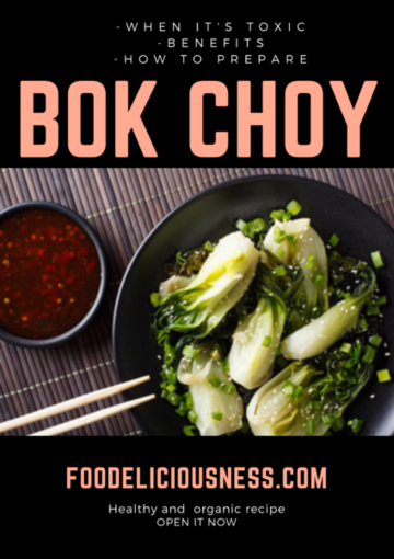 Bok choy benefits and recipe
