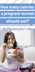 how many calories should a pregnant woman eat