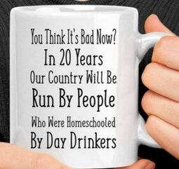 you think its bad now coffee mug message