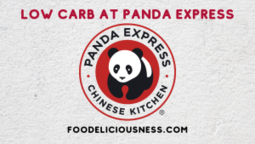 low carb at panda express