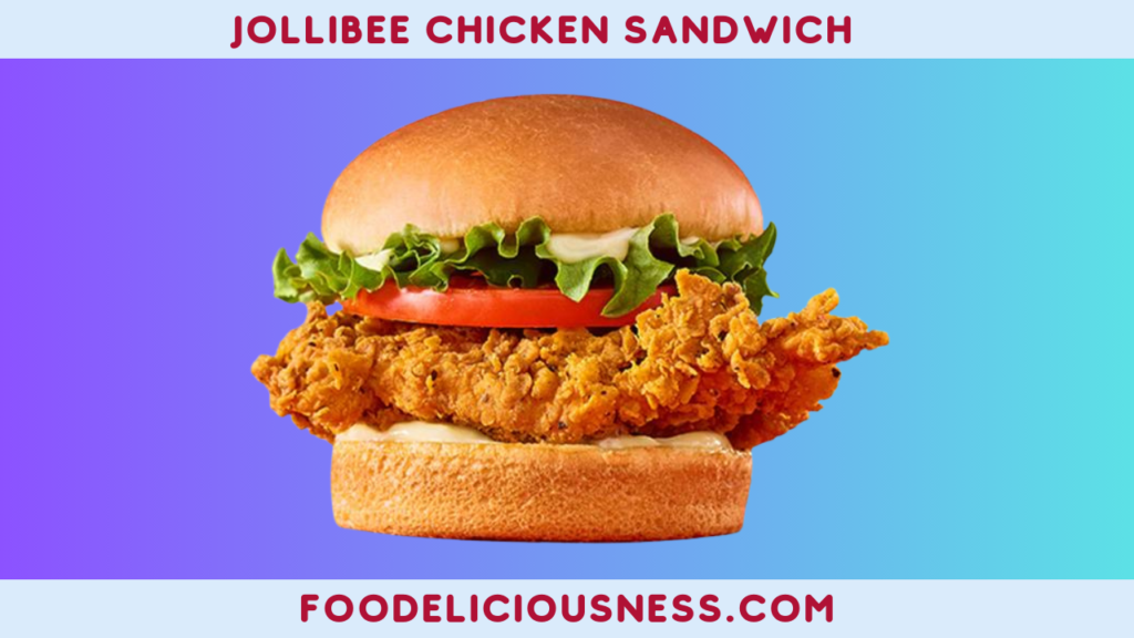 jollibee chicken sandwich